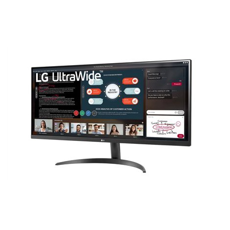 LG | 34WP500-B | 34 " | IPS | UltraWide FHD | 21:9 | Warranty 24 month(s) | 5 ms | 250 cd/m² | Black | Headphone Out | HDMI port - 2